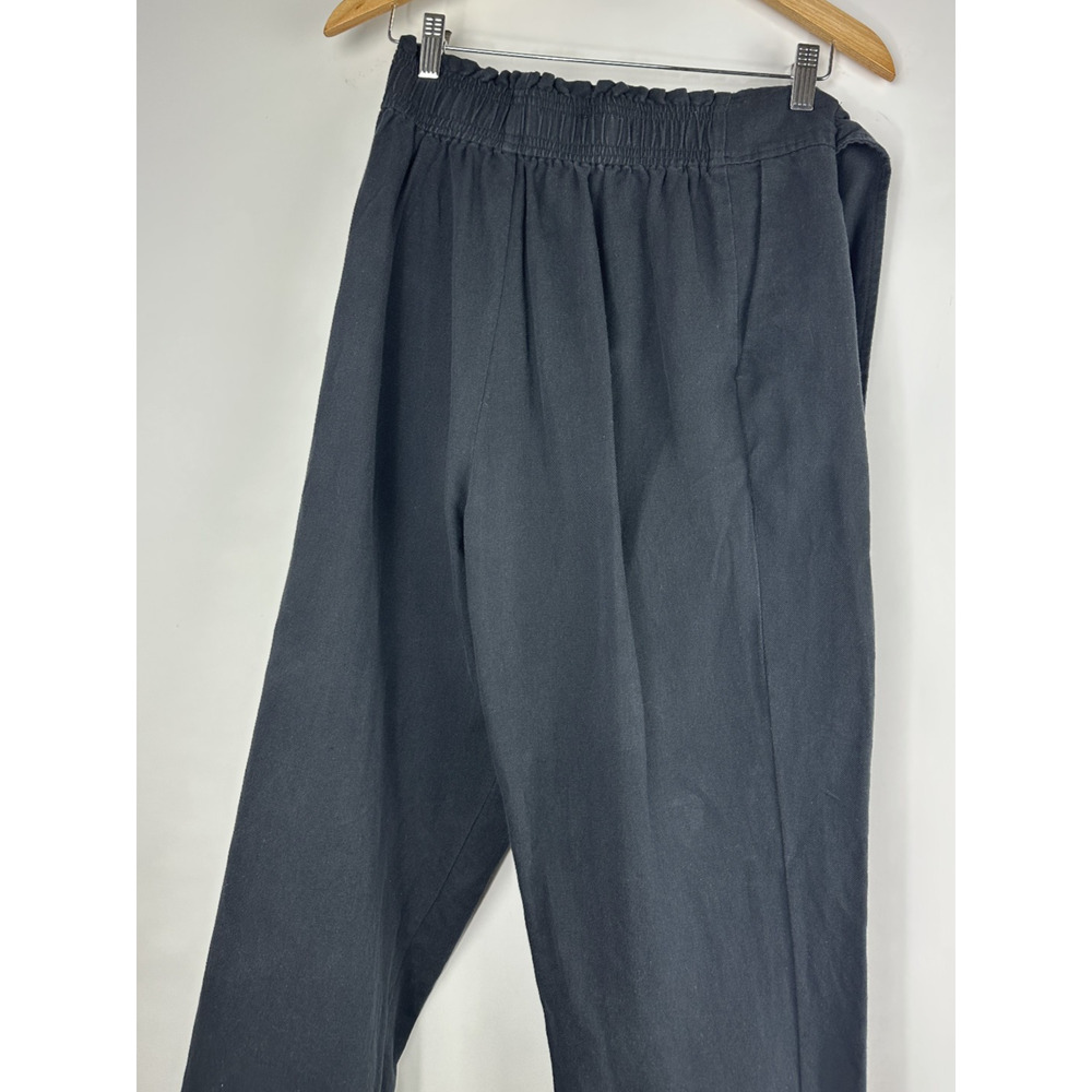Apiece Apart Isa Wrap Pant Linen Cotton Blend Tie Waist Relaxed Trouser Size 4 - Picture 11 of 16